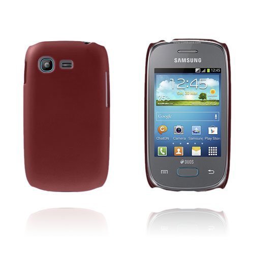 Hard Shell Punainen Samsung Galaxy Pocket Neo Suojakuori