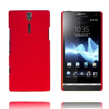 Hard Shell Punainen Sony Xperia S Suojakuori
