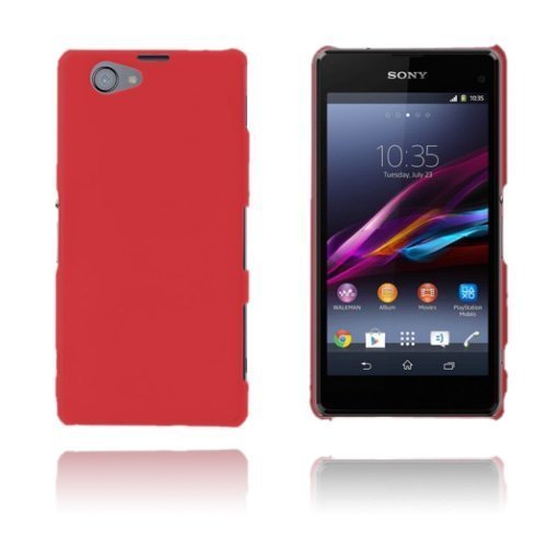 Hard Shell Punainen Sony Xperia Z1 Compact Kotelo