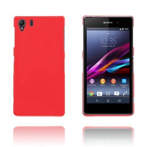 Hard Shell Punainen Sony Xperia Z1 Suojakuori