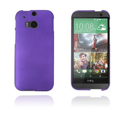 Hard Shell Purppura Htc One M8 Suojakuori