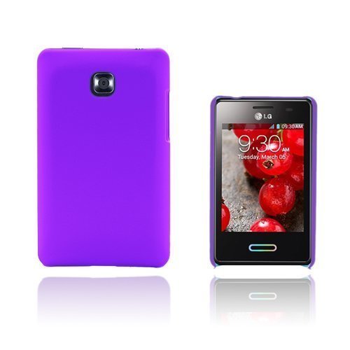 Hard Shell Purppura Lg Optimus L3 Ii Suojakuori