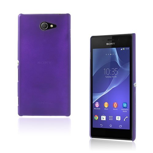 Hard Shell Purppura Sony Xperia M2 Suojakuori