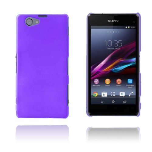 Hard Shell Purppura Sony Xperia Z1 Compact Kotelo