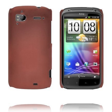 Hard Shell Ruskea Htc Sensation Suojakuori