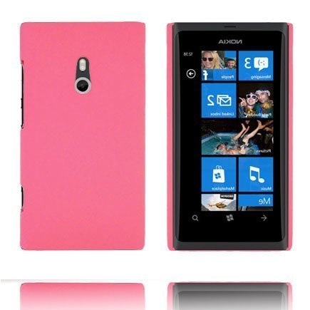 Hard Shell Vaaleanpunainen Nokia Lumia 800 Suojakuori