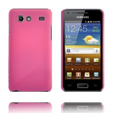 Hard Shell Vaaleanpunainen Samsung Galaxy S Advance Suojakuori