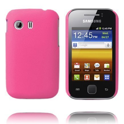 Hard Shell Vaaleanpunainen Samsung Galaxy Y Suojakuori