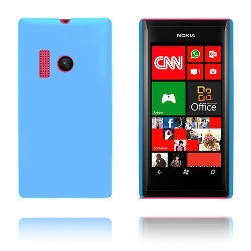 Hard Shell Vaaleansininen Nokia Lumia 505 Suojakuori