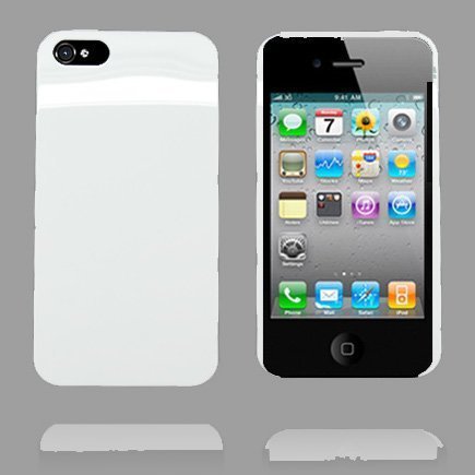 Hard Shell Valkoinen Iphone 5 Suojakuori