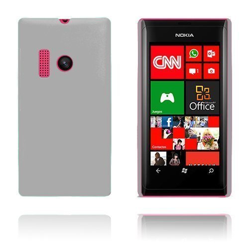 Hard Shell Valkoinen Nokia Lumia 505 Suojakuori