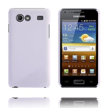 Hard Shell Valkoinen Samsung Galaxy S Advance Suojakuori