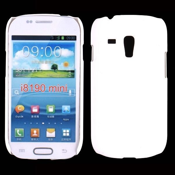 Hard Shell Valkoinen Samsung Galaxy S3 Mini Suojakuori