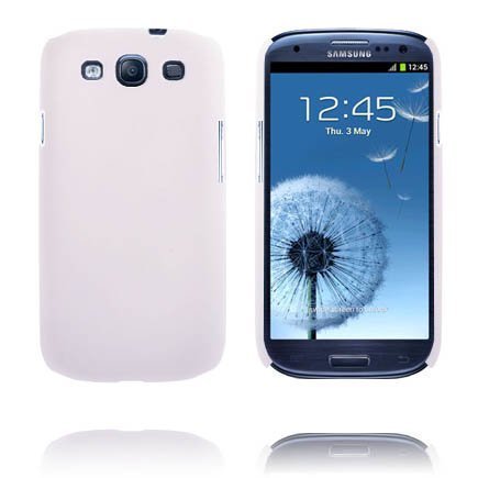 Hard Shell Valkoinen Samsung Galaxy S3 Suojakuori
