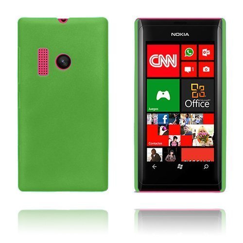 Hard Shell Vihreä Nokia Lumia 505 Suojakuori