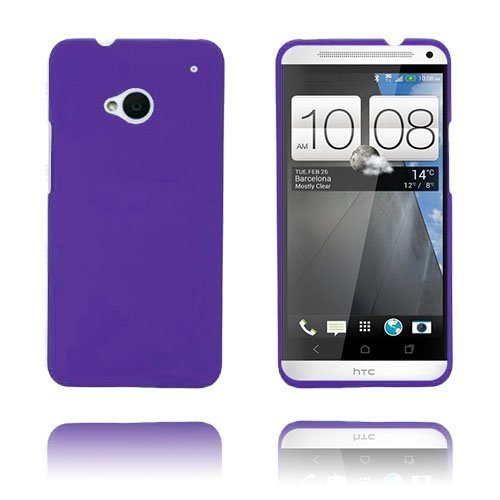 Hard Shell Violetti Htc One Suojakuori