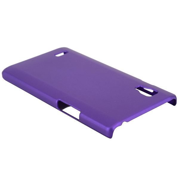 Hard Shell Violetti Lg Optimus L9 Suojakuori