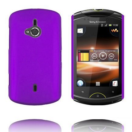 Hard Shell Violetti Sony Ericsson Live Suojakuori