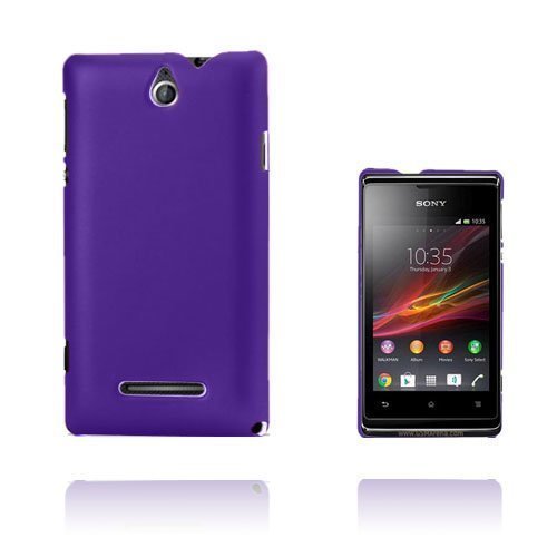 Hard Shell Violetti Sony Xperia E Suojakuori