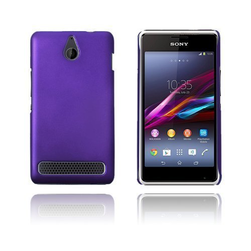 Hard Shell Violetti Sony Xperia E1 Suojakuori
