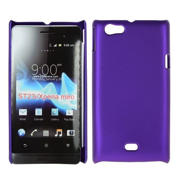 Hard Shell Violetti Sony Xperia Miro Suojakuori