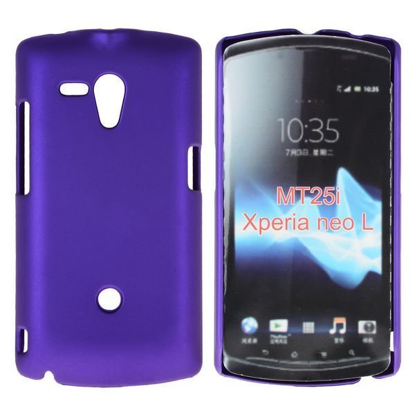 Hard Shell Violetti Sony Xperia Neo L Suojakuori