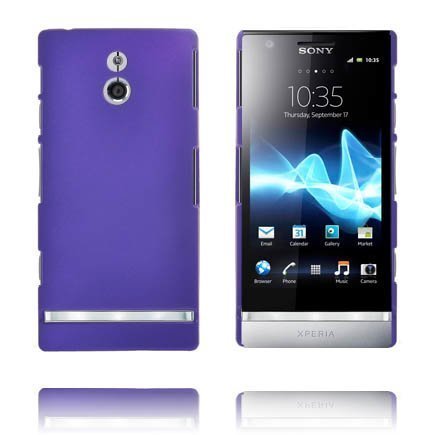 Hard Shell Violetti Sony Xperia P Suojakuori