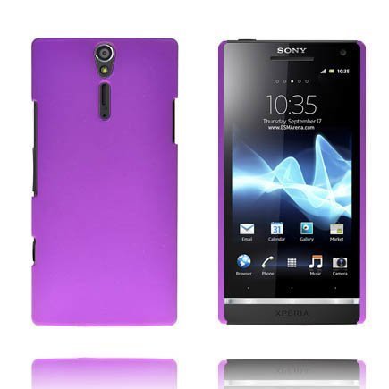 Hard Shell Violetti Sony Xperia S Suojakuori