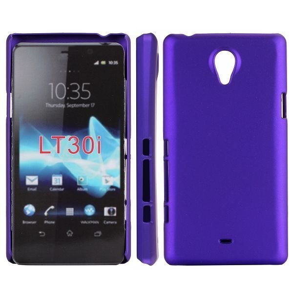 Hard Shell Violetti Sony Xperia T Suojakuori