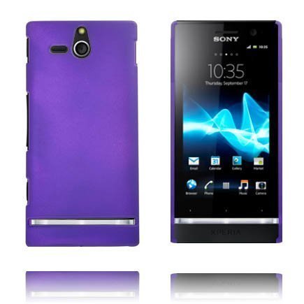 Hard Shell Violetti Sony Xperia U Suojakuori