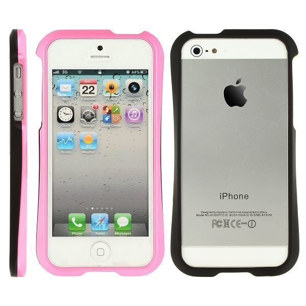 Hardcase Bumper Pinkki Iphone 5 / 5s Suojakuori