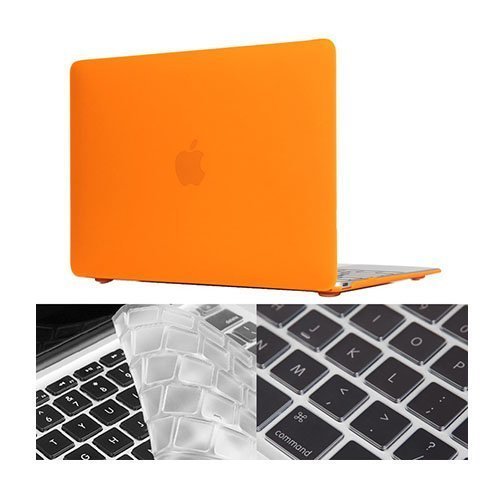 Hat Prince Macbook 12'' Retina Näytöllä Matta Kuori Oranssi