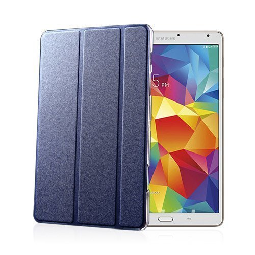 Heiberg Vaaleansininen Samsung Galaxy Tab S 8.4 Tri-Fold Nahka Suojakuori