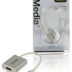 High Performance MHL puhelin HDMI® Adapteri 0.2 m