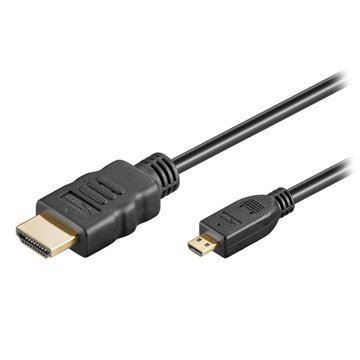 High Speed HDMI / Micro HDMI Kaapeli 1 m