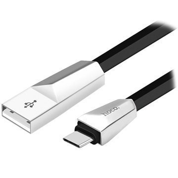 Hoco X4 Rhombic USB C-tyypin kaapeli Musta