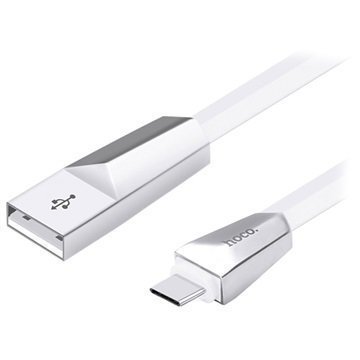 Hoco X4 Rhombic USB C-tyypin kaapeli Valkoinen