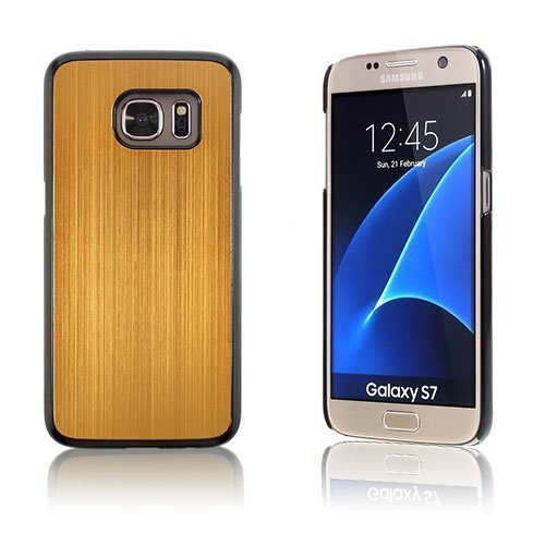 Holt Samsung Galaxy S7 Hybridi Kotelo Kulta