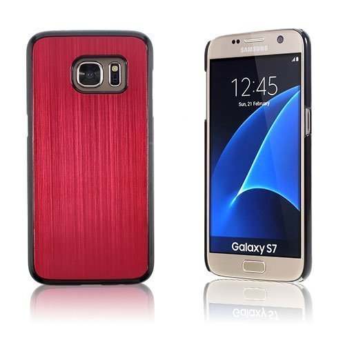 Holt Samsung Galaxy S7 Hybridi Kotelo Punainen