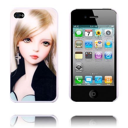 Hot Chicks Blondi Barbie Iphone 4 / 4s Suojakuori