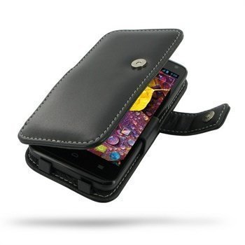 Huawei Ascend D quad XL Ascend D1 quad XL PDair Leather Case 3BHWDEB41 Musta