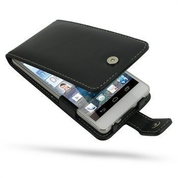 Huawei Ascend D2 PDair Leather Case 3BHWD2F41 Musta