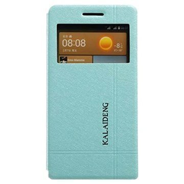 Huawei Ascend G6 Kalaideng Iceland II Flip Leather Case Blue