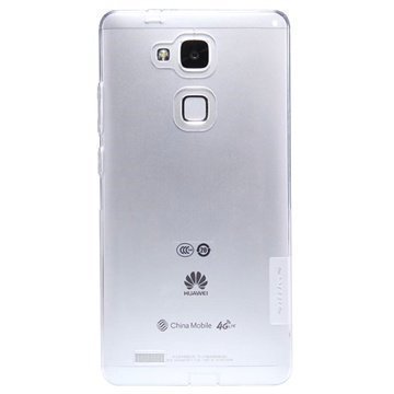 Huawei Ascend Mate7 Nillkin Nature TPU Suojakuori Valkoinen