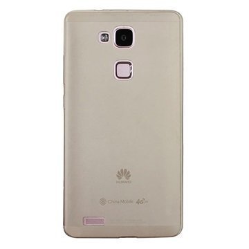 Huawei Ascend Mate7 Tuff-Luv TPU Gel Suojakuori- Harmaa