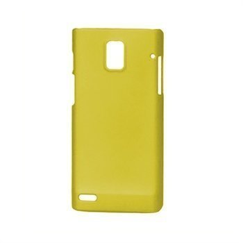 Huawei Ascend P1 Frost Suojakotelo Keltainen