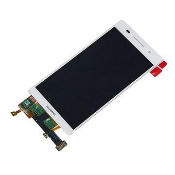 Huawei Ascend P6 LCD-Näyttö Valkoinen