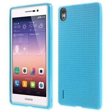 Huawei Ascend P7 Ascend P7 Sapphire Edition Dream Mesh TPU Kotelo Sininen