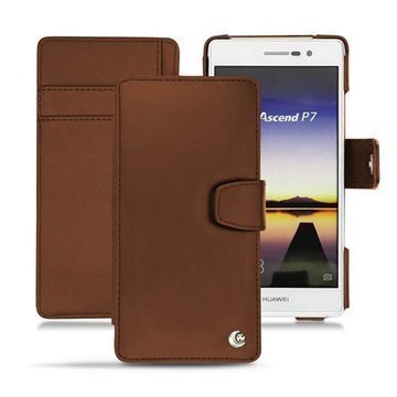 Huawei Ascend P7 Noreve Tradition B Wallet Leather Case Sandy Vintage