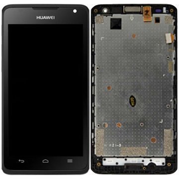 Huawei Ascend Y530 Etukansi & LCD-Näyttö Musta
